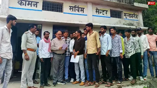 अवैध शराब बिक्री के खिलाफ बजरंग दल-करणी सेना का विरोध, तहसील पहुंचकर सौंपा ज्ञापन
