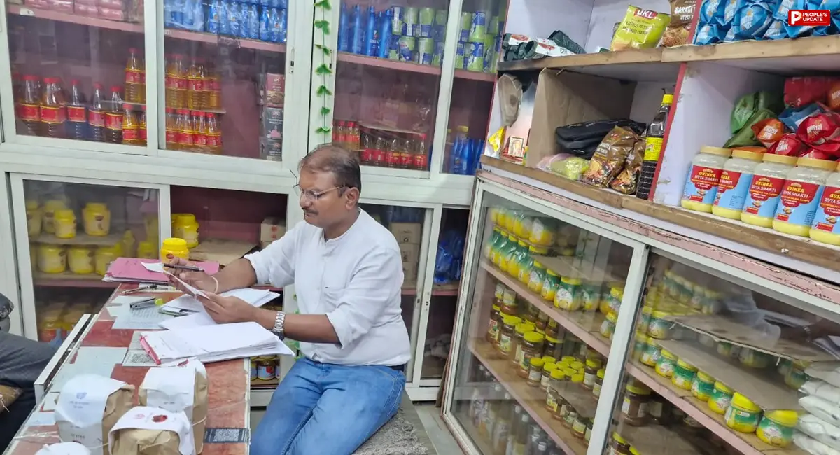 इटारसी में खाद्य सुरक्षा विभाग की कार्रवाई: 212 किलो संदिग्ध घी बरामद, 5 सैंपल लिए