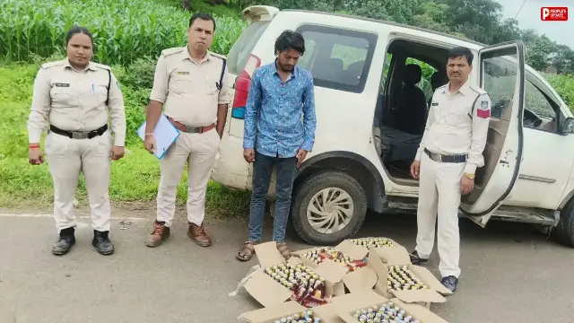 छिंदवाड़ा में आबकारी विभाग की बड़ी कार्रवाई: 53 लीटर अवैध शराब जब्त, एक आरोपी को पकड़ा