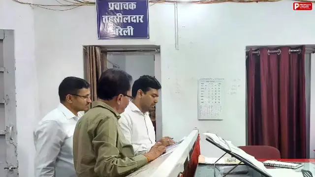 रायसेन: कलेक्टर ने बरेली तहसील का किया निरीक्षण, राजस्व प्रकरणों का समय-सीमा में करने के दिए निर्देश