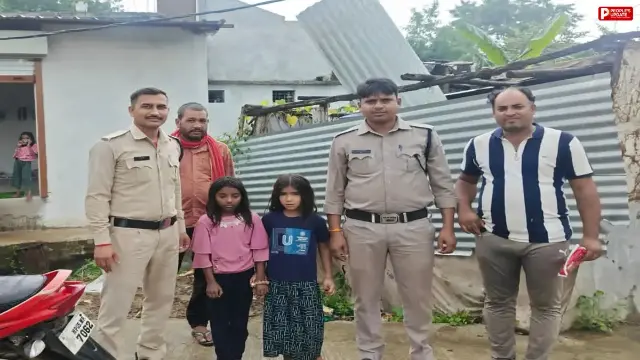 सोहागपुर: चार बच्चियां सकुशल बरामद, पुलिस ने परिजनों को सौंपा 
