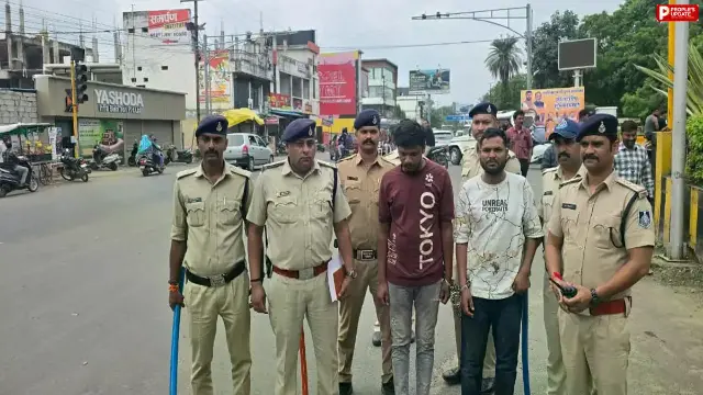 छिंदवाड़ा में अवैध हथियारों के साथ दो आरोपी गिरफ्तार, पिस्टल और कारतूस बरामद 