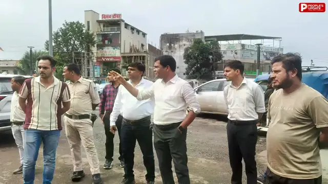 जबलपुर: अंधमूक चौराहे का होगा सुव्यवस्थित विकास, गणेश विसर्जन की तैयारियों का निगमायुक्त ने लिया जायजा
