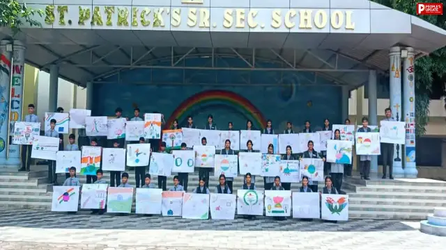 सोहागपुर: सपनों का भारत, विकसित भारत विषय पर बच्चों ने दिखाई रचनात्मक प्रतिभा, दो श्रेणियों में हुई चित्रकला प्रतियोगिता