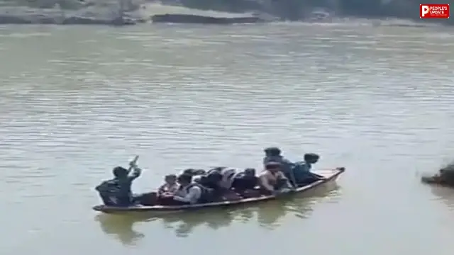 रीवा के बाढ़ प्रभावित गुरुगुदा गांव में बिजली-पानी का संकट, टमस नदी का मटमैला पानी पीने को मजबूर ग्रामीण