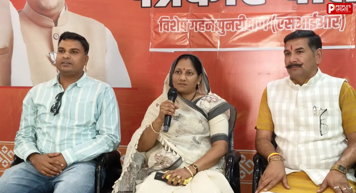 सीहोर: SIR पर कांग्रेस के आरोप पर भाजपा का पलटवार, चुनाव आयोग के स्पष्टीकरण का दिया हवाला
