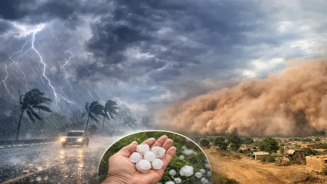 45 जिलों में आंधी-बारिश का अलर्ट, ओलावृष्टि का खतरा, बिजली गिरने से 4 की दर्दनाक मौत
