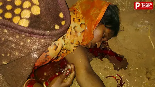 घर के आंगन में सो रही महिला को मार डाला, बचाने पहुंचे पति-पिता और ससुर भी घायल