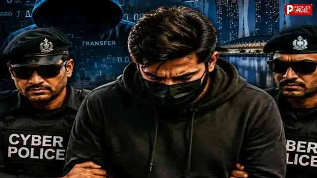 साइबर फ्रॉड के बड़े खिलाड़ी को पुलिस ने दबोचा