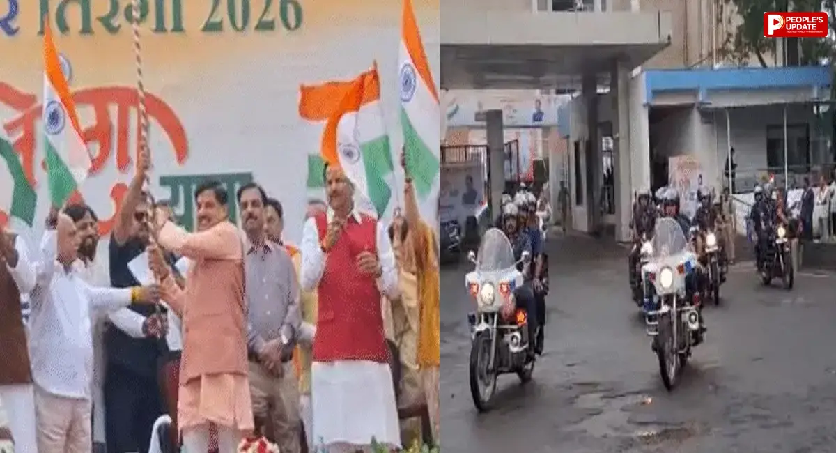 भोपाल में BJP की तिरंगा यात्रा शुरू, बुलेट से पहुंचे CM मोहन यादव; डोरेमोन और मोटू-पतलू बने आकर्षण