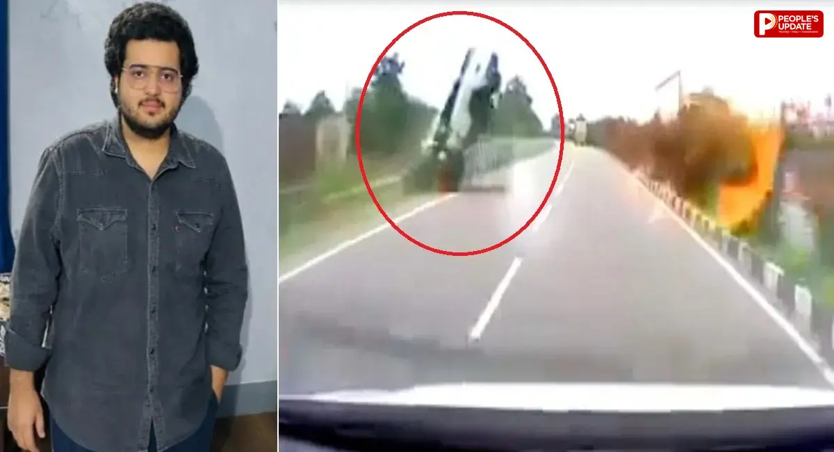 अतीक के बेटे आबान की कार कैसे पलटी? 6 दिन बाद सामने आया हादसे का LIVE VIDEO, ऐसे हवा में उछली गाड़ी