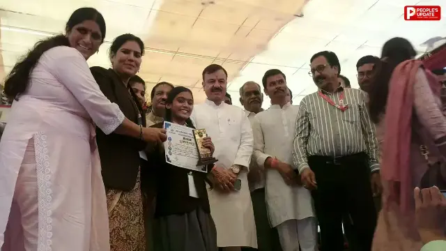 राज्य स्तरीय विज्ञान प्रदर्शनी में चमकी नटेरन की बेटी, पूजा यादव ने हासिल किया तीसरा स्थान