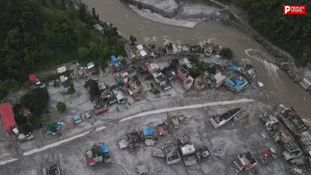 नेपाल में बाढ़ के बीच नई आफत का खतरा ! लेंडे नदी पर बनी झील कभी भी फट सकती है; चीन ने जारी की चेतावनी