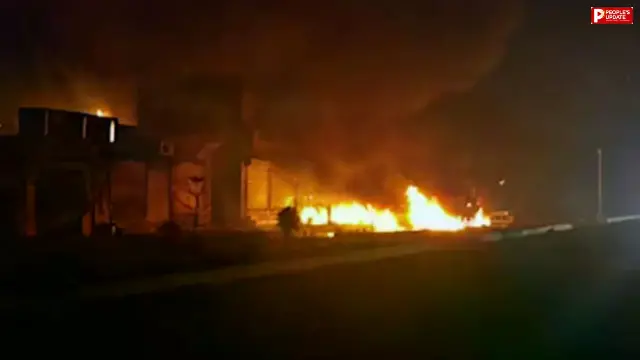 ईरान में फ्यूल टैंकर में भीषण धमाका, 11 लोगों की मौत और 7 घायल; ब्रेक फेल होने से हुआ हादसा