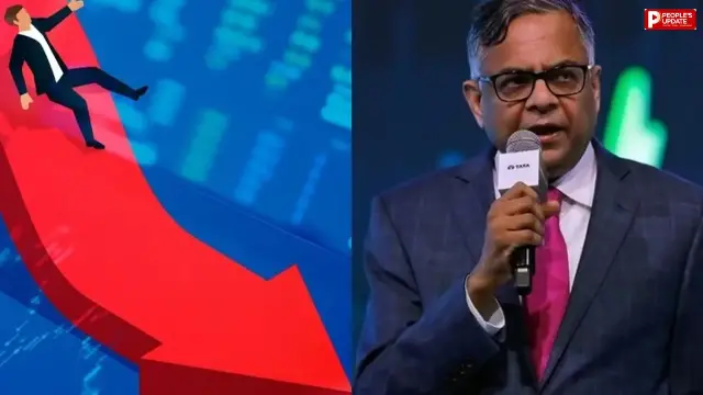 टाटा ग्रुप में फिर हलचल, TCS समेत कई शेयर टूटे; चंद्रशेखरन की दोबारा ताजपोशी के बाद बाजार का हाल