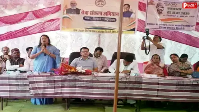 Sona Rajput डिंडौरी: हिनौता में 'सेवा से संकल्प' अभियान, सर्वर डाउन होने पर 98 में से सिर्फ 4 जमीनों की हो सकीं रजिस्टि्रयां