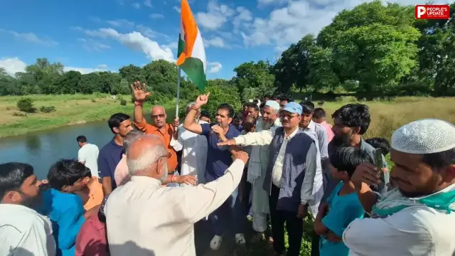 सीवन-पार्वती संगम धाम को विश्व पहचान दिलाने का संकल्प, 25 मीटर चुनरी चढ़ाई