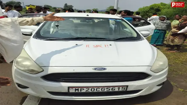 NH-45 पर पारतलाई जोड़ के पास भीषण हादसा, बाइक सवार युवक की मौत; दो गंभीर