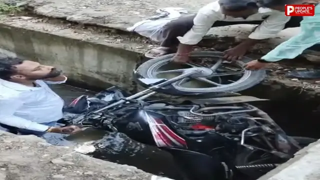 खुले नाले में गिर रहे लोग, इटारसी में हादसे के खतरे से परेशान नागरिक