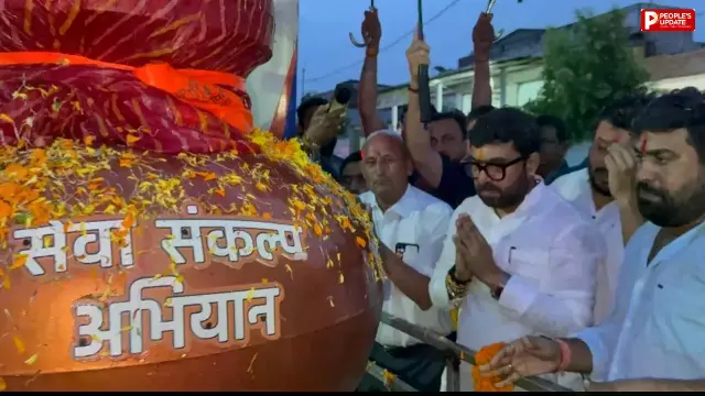 वडनगर-वाराणसी सेवा बाइक यात्रा का छिंदवाड़ा में स्वागत, सांसद बंटी विवेक साहू ने जिले की सीमा पर किया अभिनंदन
