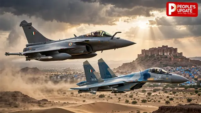 भारतीय वायुसेना की एक्सरसाइज 'तरंग शक्ति', राफेल, सुखोई और अमेरिकी F-35 गरजेंगे जोधपुर के आसमान में