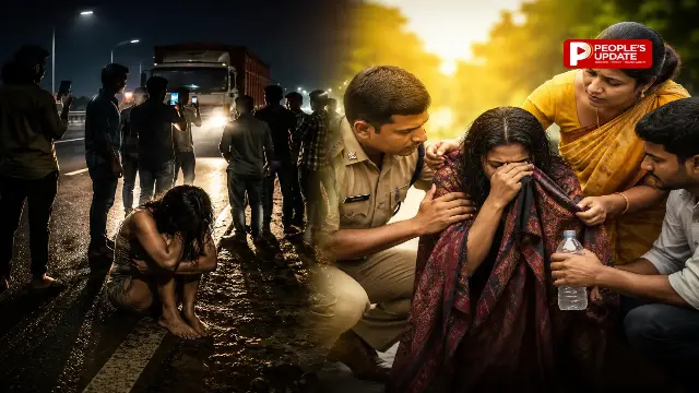 हाईवे पर निर्वस्त्र हालत में मिली महिला, ग्रामीणों और पुलिस ने बचाई गरिमा, सुरक्षित पहुंचाया नारी निकेतन
