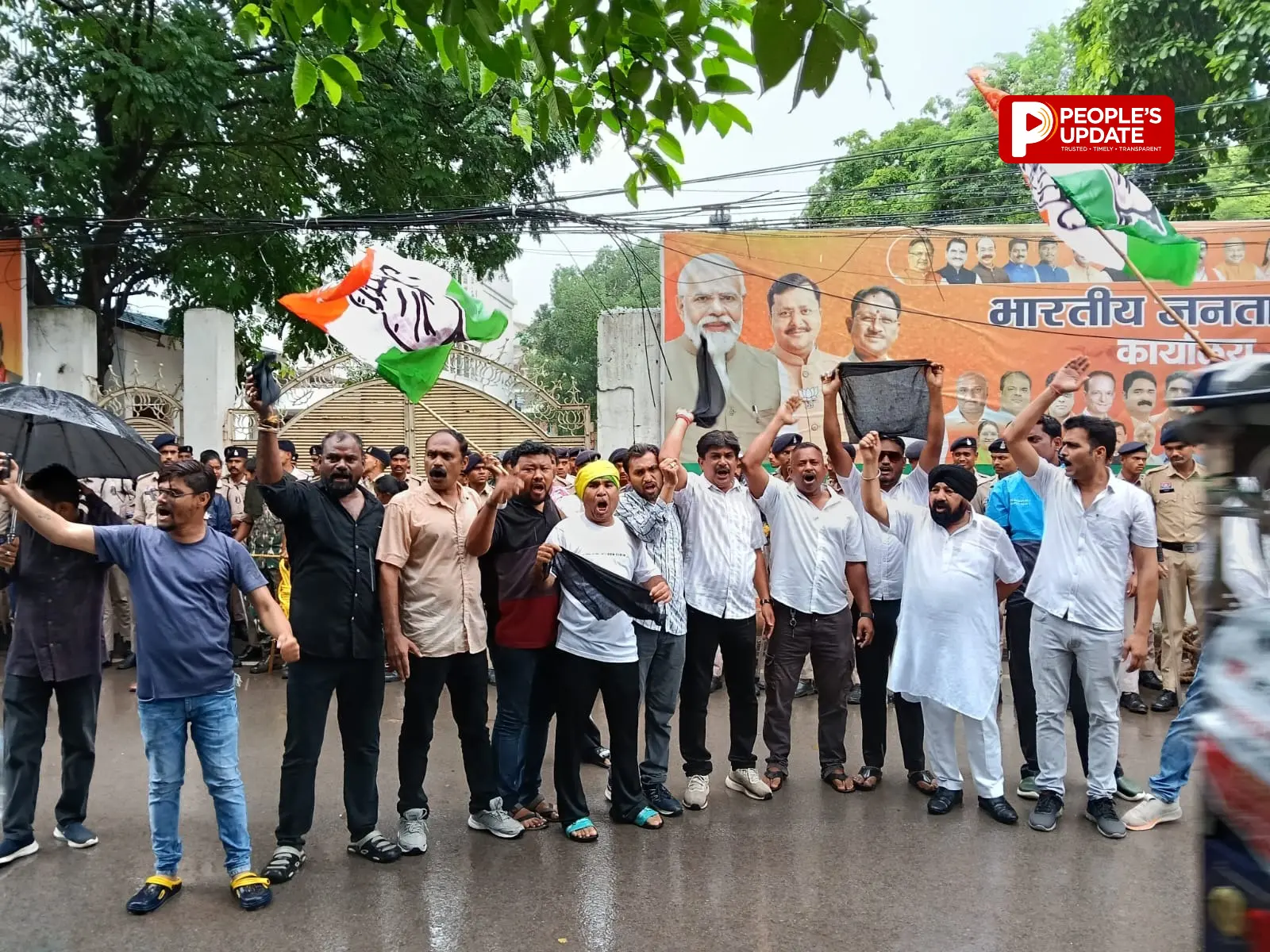 CG NEWS: राजीव भवन घेराव पर सियासत गरम, कांग्रेस का आरोप- भाजपा नहीं, पूरी सरकार हमला करने आई