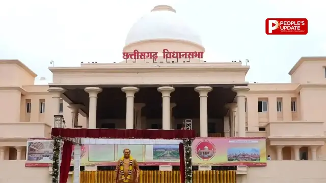 नए विधानसभा भवन में गिरी फॉल्स सीलिंग, करोड़ों के निर्माण पर उठे बड़े सवाल