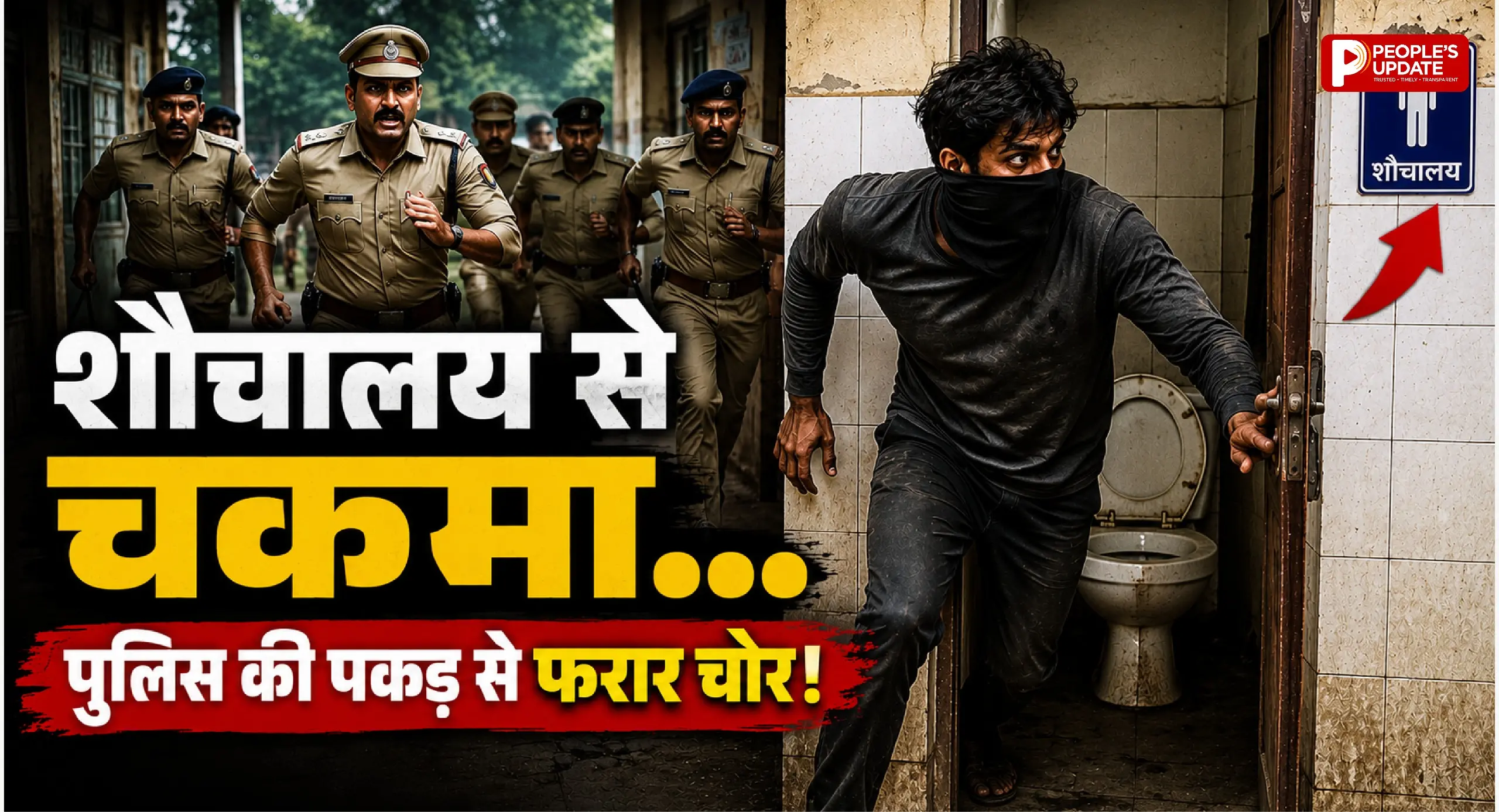 रायपुर गंज थाना से पुलिस को चकमा देकर फरार हुआ चोरी का आरोपित, शौचालय ले जाते समय हुआ फरार