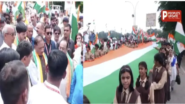 छत्तीसगढ़ में तिरंगा यात्रा का आगाज, CM साय ने दिखाई हरी झंडी,दीपक बैज का BJP पर तीखा हमला