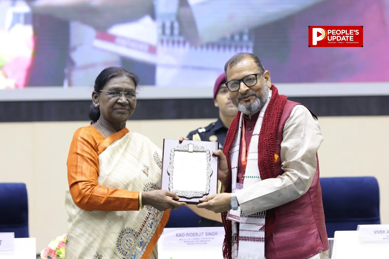 राष्ट्रपति के हाथों अनूप रंजन पांडेय को संगीत नाटक अकादमी सम्मान, छत्तीसगढ़ की लोकसंस्कृति को मिला राष्ट्रीय मंच