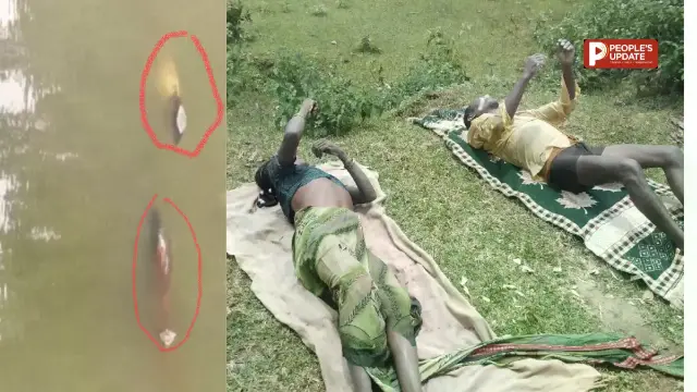  पति को बचाने तालाब में कूदी पत्नी, दोनों की दर्दनाक मौत