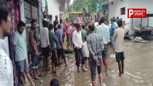 रायपुर में खुले नाले ने बुझा दी मासूम की जिंदगी