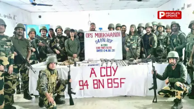 कांकेर के जंगल में जवानों का बड़ा ऑपरेशन, जमीन के नीचे मिला नक्सलियों का हथियार डंप