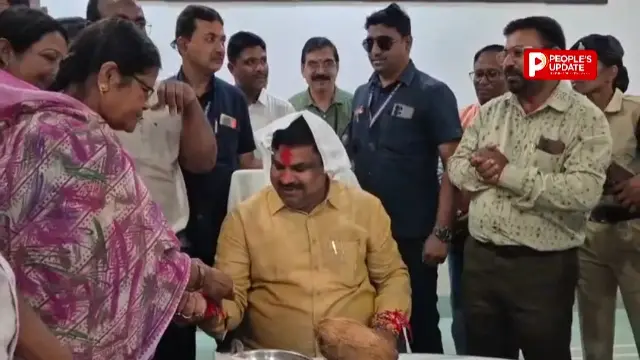 सहायक शिक्षकों ने शिक्षा मंत्री को राखी बांधकर खत्म किया आंदोलन,मंत्री गजेंद्र यादव ने दिया TET पर बड़ा भरोसा
