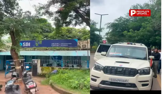 SBI बैंक में बड़ी सेंधमारी की कोशिश, ग्रिल काटकर स्ट्रांग रूम तक घुसे चोर,