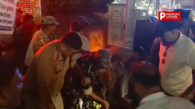 भिलाई में पुतला दहन पर पुलिस से झूमाझटकी, जलते पुतले की चपेट में आरक्षक झुलसा कांग्रेस कार्यकर्ताओं पर FIR