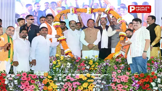 बीरगांव को 135 करोड़ की सौगात, CM साय ने खोला घोषणाओं का पिटारा,आवासीय पट्टे का भी ऐलान