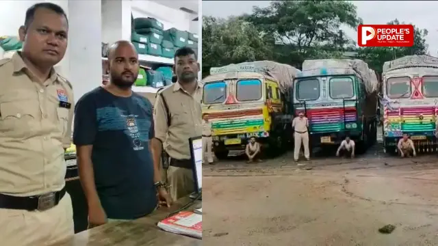 रायगढ़ में ‘ऑपरेशन प्रहार’ का बड़ा वार, 1.21 करोड़ का संदिग्ध स्क्रैप से भरा 6 वाहन जब्त