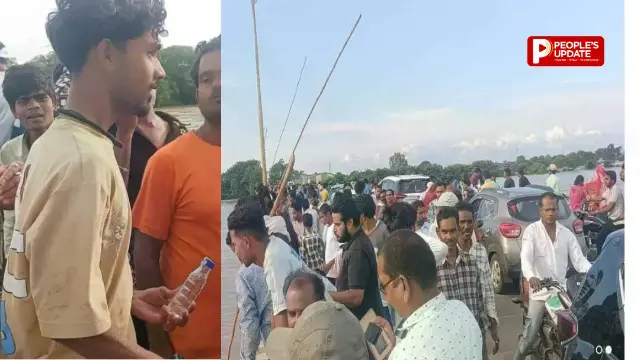महानदी में बहती आई शराब की बोतलें, लूटने पुल पर उमड़ी भीड़, जान जोखिम में डालकर करते रहे ‘जुगाड़’, VIDEO वायरल