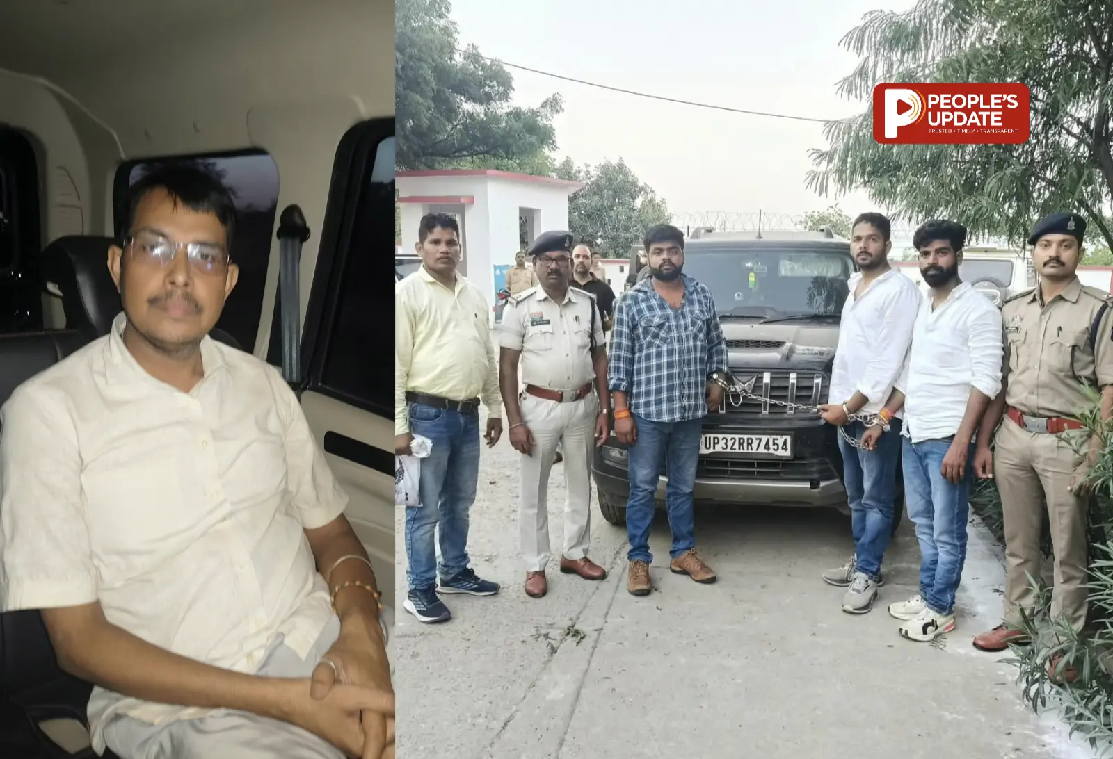 रायपुर में कारोबारी अपहरण मामले का खुला 12 घंटे में राज,रायपुर से यूपी तक दौड़ी पुलिस, मिर्जापुर में स्कॉर्पियो रोककर 3 आरोपी दबोचे