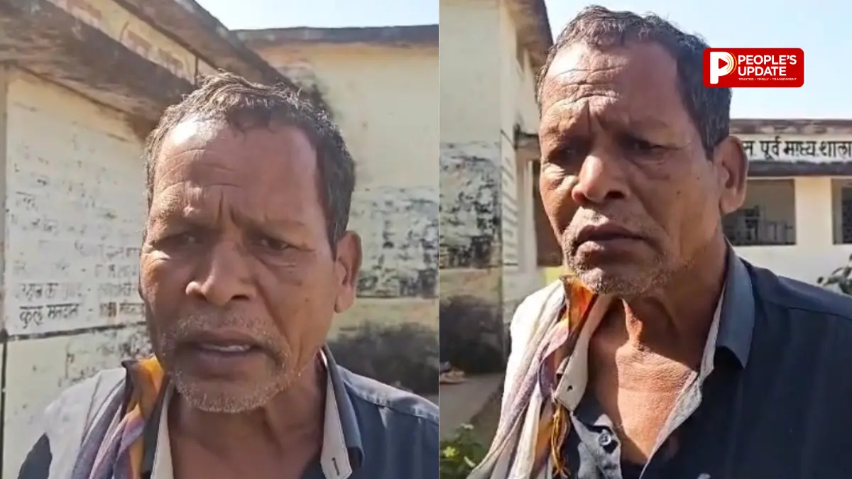 बिलासपुर में शराब के नशे में स्कूल पहुंचा शिक्षक,10 महीने से वेतन नहीं मिलने का दावा, PM मोदी पर लगाए आरोप