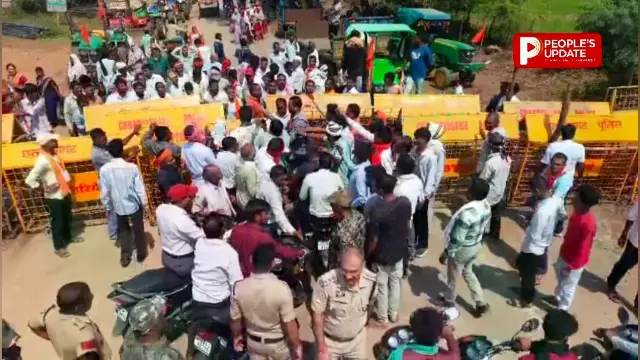 छत्तीसगढ़ में किसानों का बड़ा आंदोलन ट्रैक्टर रैली-चक्काजाम से सड़कें जाम, 1700 करोड़ बकाया समेत 12 मांगों पर आर-पार