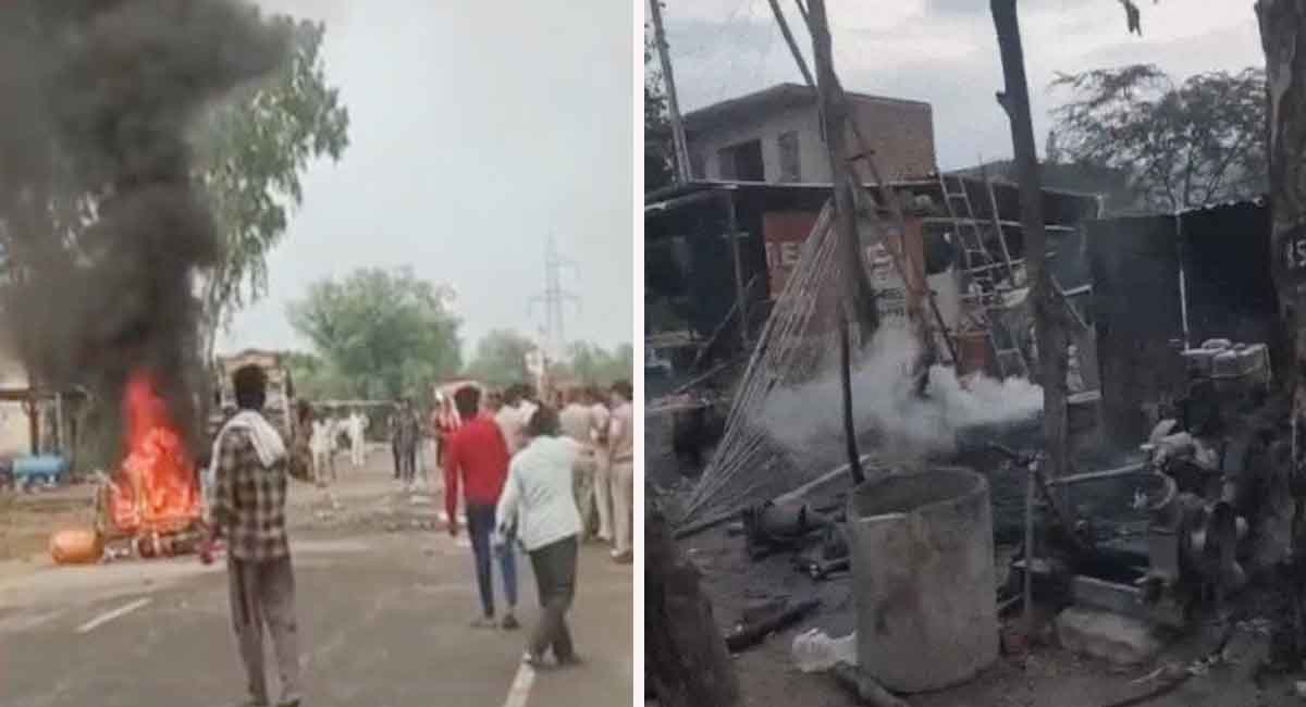 नूंह के फिरोजपुर झिरका में हिंसक झड़प, पथराव-आगजनी में 10 लोग घायल, तनावपूर्ण माहौल 