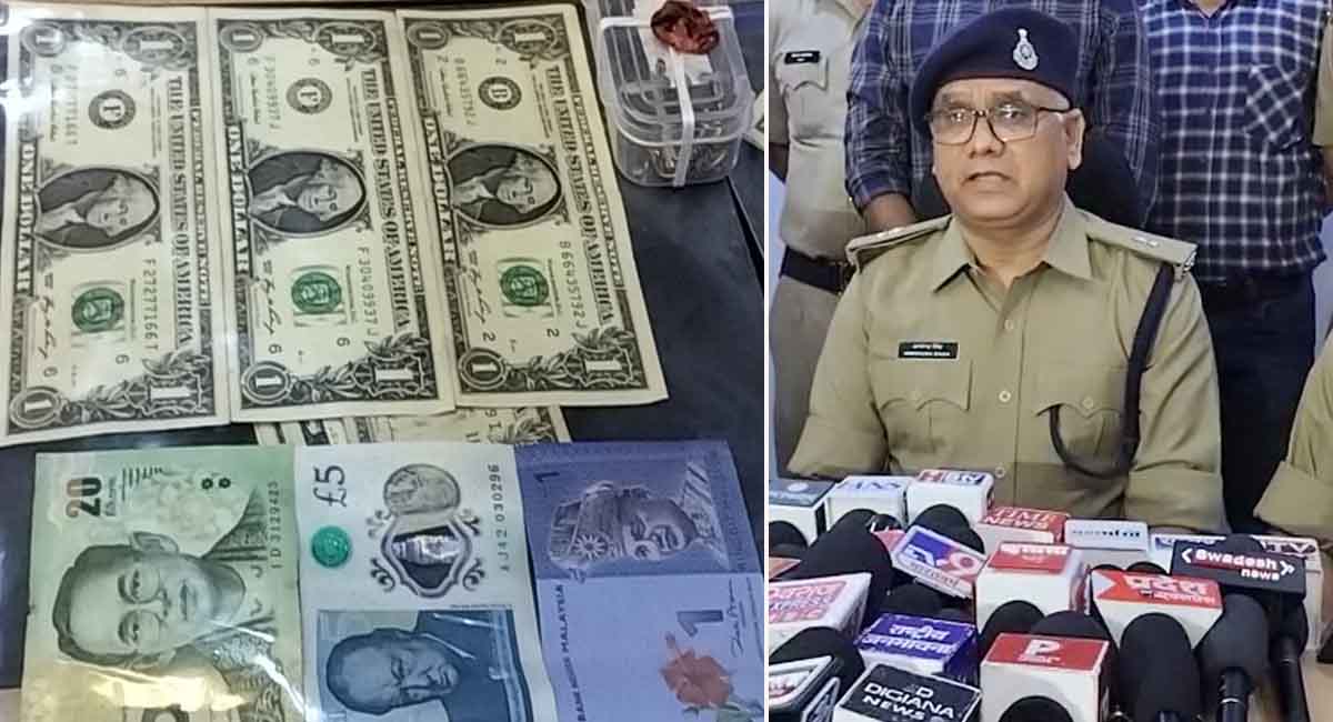 इंदौर पुलिस ने खंडवा के कुख्यात चोर गिरोह के सरगना को दबोचा, लाखों के सोने-चांदी, US डॉलर व चोरी के उपकरण बरामद