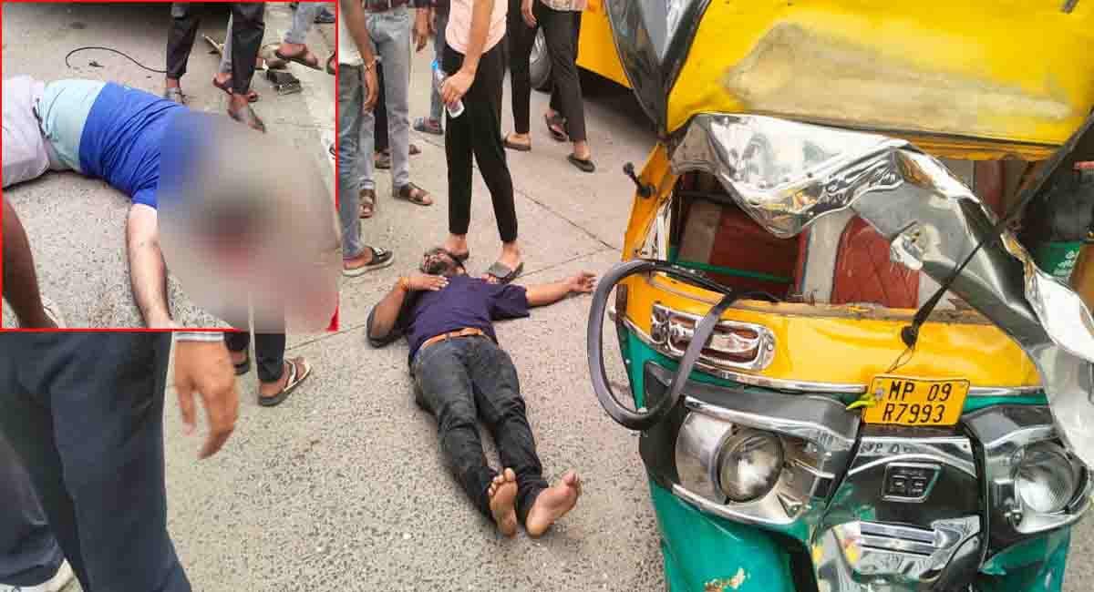 इंदौर में बेकाबू बस ने बाइक-ऑटो और कार को मारी टक्कर, 12वीं की छात्रा समेत युवक की मौत, दो की हालत गंभीर