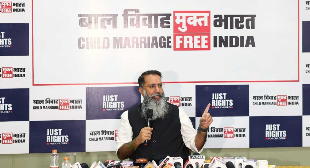 बाल विवाह मुक्त भारत... भुवन ऋभु बोले- पर्सनल लॉ की आड़ में बाल विवाह नहीं, सभी धर्मों पर लागू हो कानून, राजगढ़ में सबसे अधिक चाइल्ड मैरेज