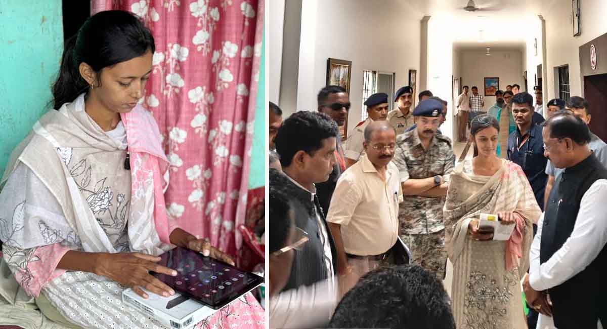 बाढ़ से प्रभावित UPSC अभ्यर्थी पूनम पटेल को मिली बड़ी राहत, सीएम ने दी पुस्तकें और नया टेबलेट