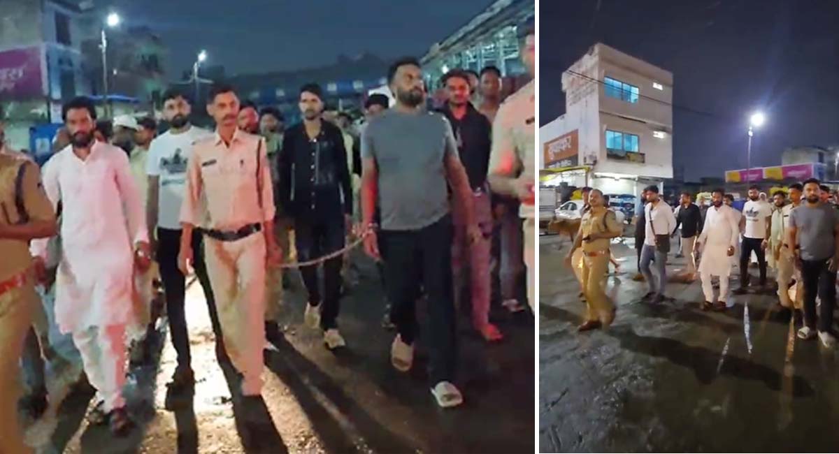 करोंद मंडी में बोली लगाने के विवाद में चली गोलियां, आरोपियों का पुलिस ने निकाला जुलूस, मंडी प्रशासन ने जारी किया लाइसेंस रद्द करने का नोटिस