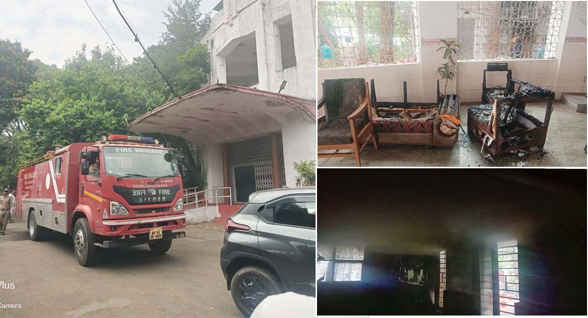 भोपाल कमिश्नर ऑफिस में लगी आग, बुजुर्ग के डंडे से शॉर्ट सर्किट, पुलिस ने हिरासत में लिया; जानें पूरा मामला?